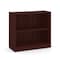 Officesource OS Laminate Bookcases Bookcase - 2 Shelves OS154MH - alternate 1